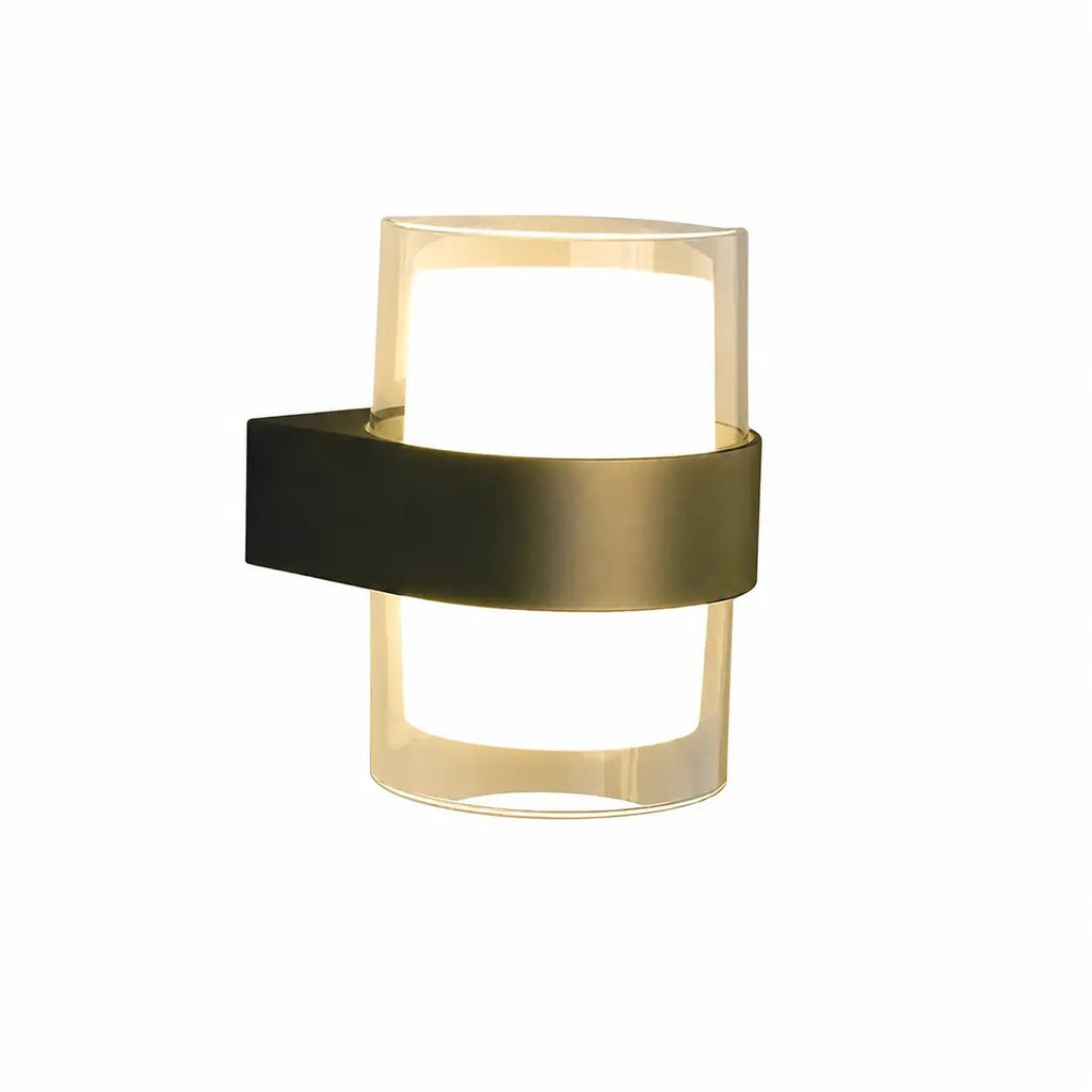 Applique murale extérieure ovale LED IP65 en aluminium, éclairage décoratif – ELLIA | Lumylys
