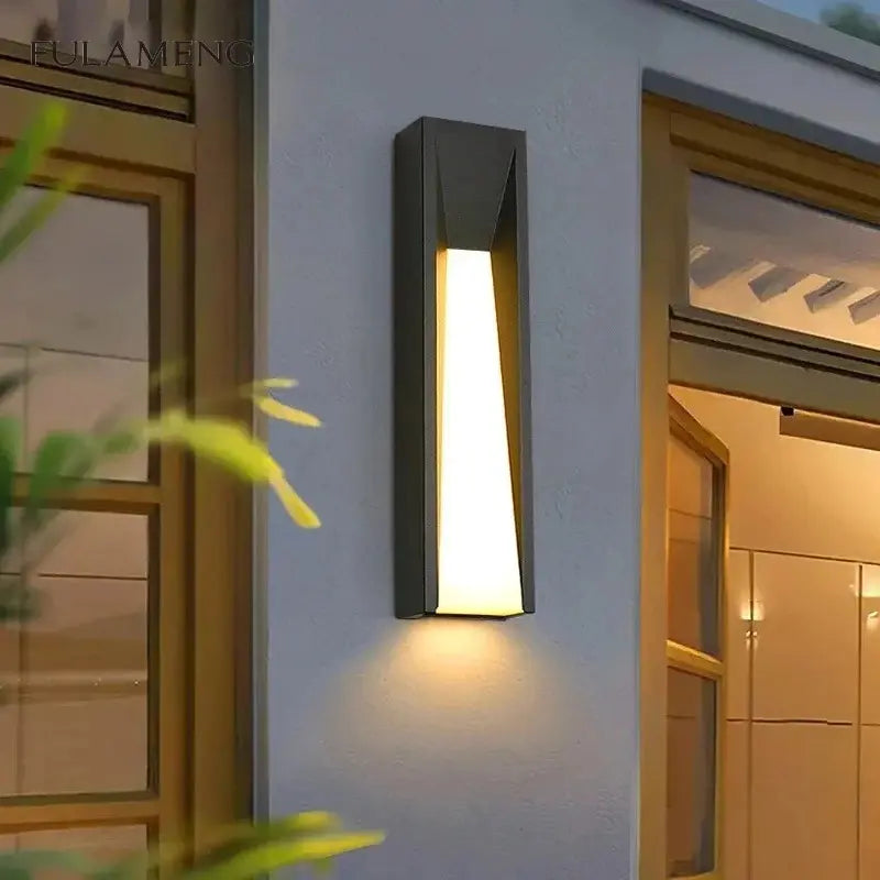 Applique murale extérieure LED IP65 en aluminium, éclairage haut et bas – TERRAZZA | Lumylys